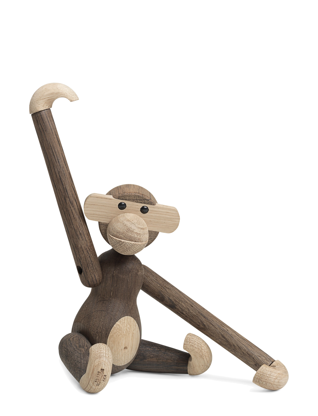 Kay Bojesen - Monkey small - holzfiguren - oak/smoked oak - 2