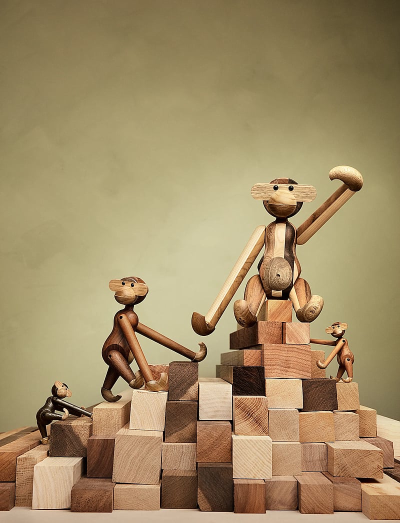 Kay Bojesen - Monkey Reworked Anniversary medium - holzfiguren - mixed wood - 0