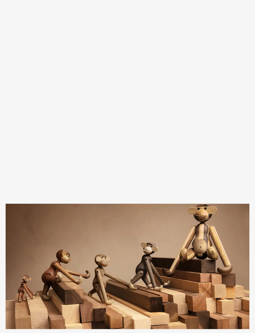 Kay Bojesen - Apa Reworked Anniversary medium mixed wood - köp efter pris - mixed wood - 5