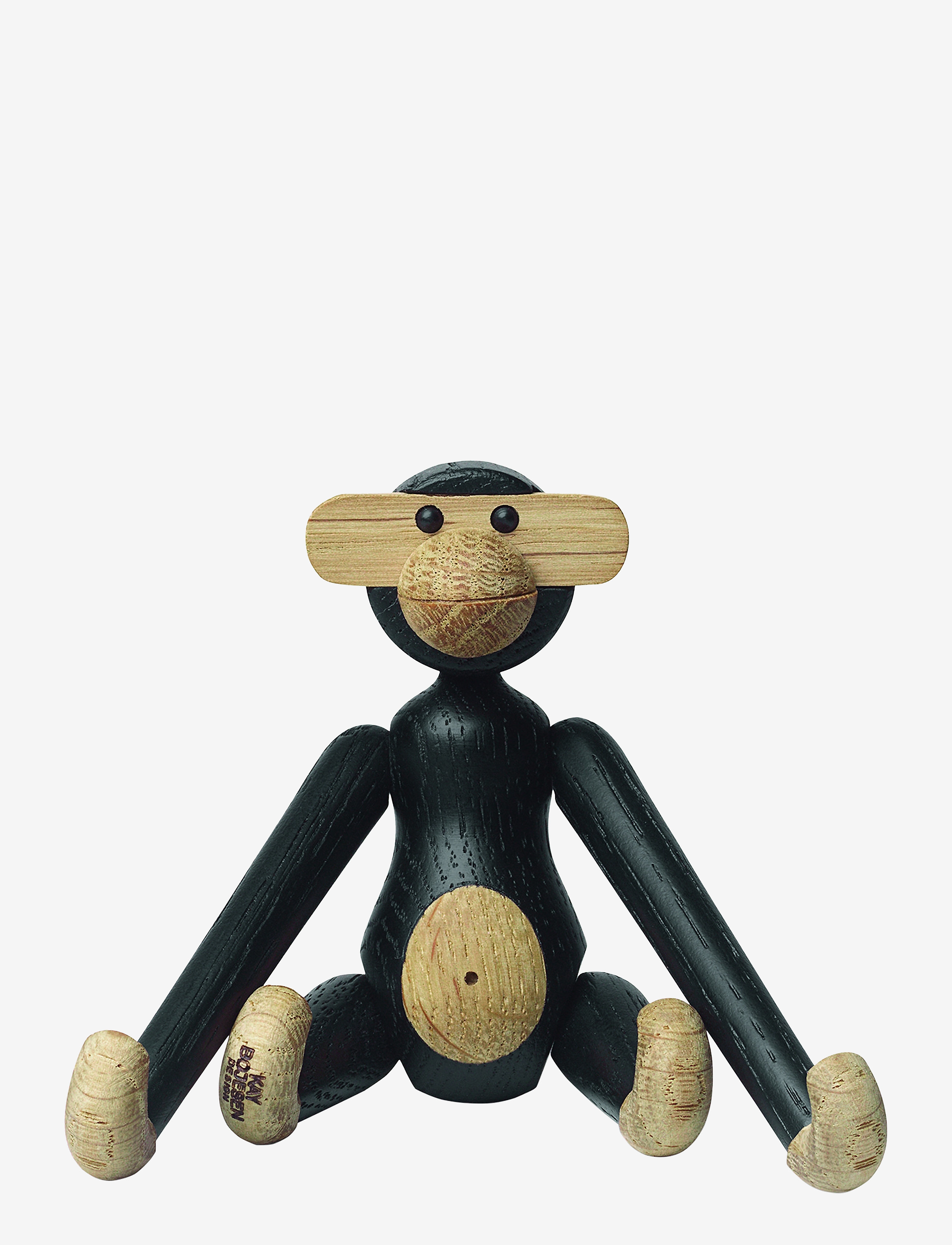 Kay Bojesen Monkey mini - Accessoires décoratifs - DARK STAINED OAK / brown