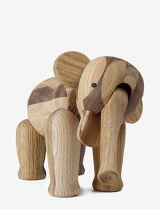 Elephant Reworked Anniversary small mixed wood, Kay Bojesen