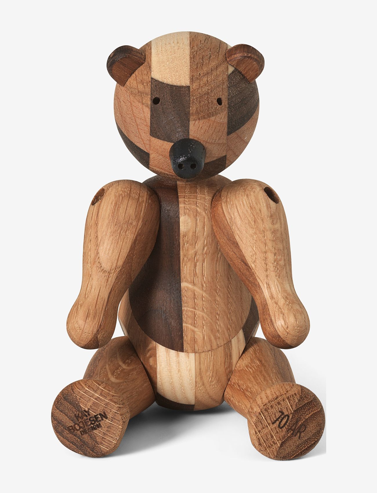 Kay Bojesen - Bear Reworked Anniversary small - versla eftir verði - mixed wood - 2