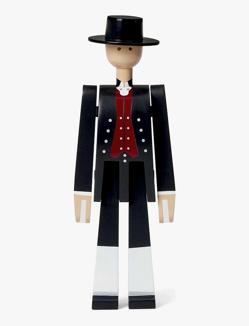 Kay Bojesen - Norsk Bunad Mand sort/rød/hvid - køb efter pris - black/red/white - 0