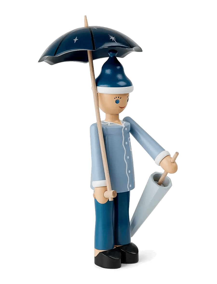 Kay Bojesen - Sandman blue/light blue - holzfiguren - blue/light blue - 2