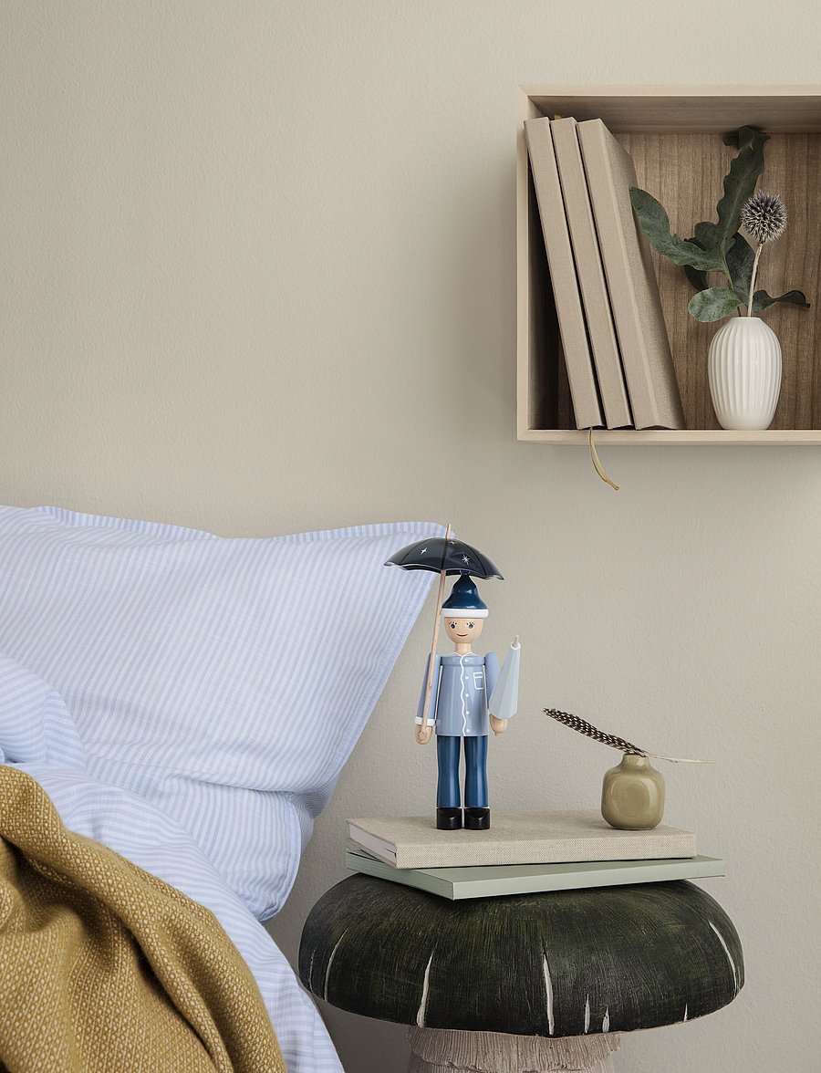 Kay Bojesen - Sandman blue/light blue - holzfiguren - blue/light blue - 0