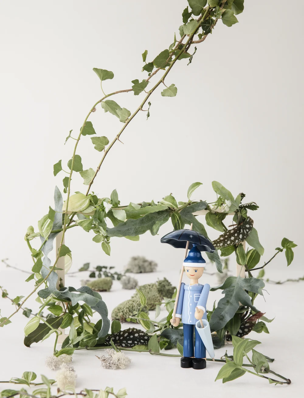 Kay Bojesen - Sandman blue/light blue - wooden figures - blue/light blue - 5