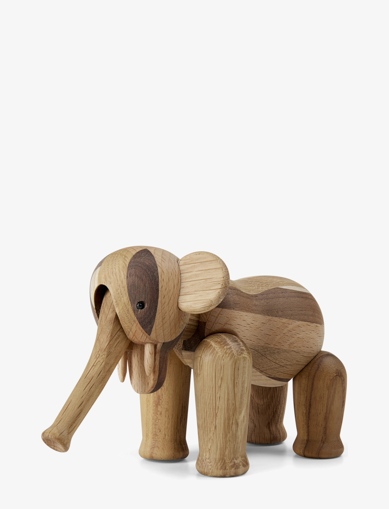 Kay Bojesen Elefant Reworked Jubilæum Mini Mix Træ, H9 cm 7, Decorative Accessories-details - Wooden Figures, Homeware