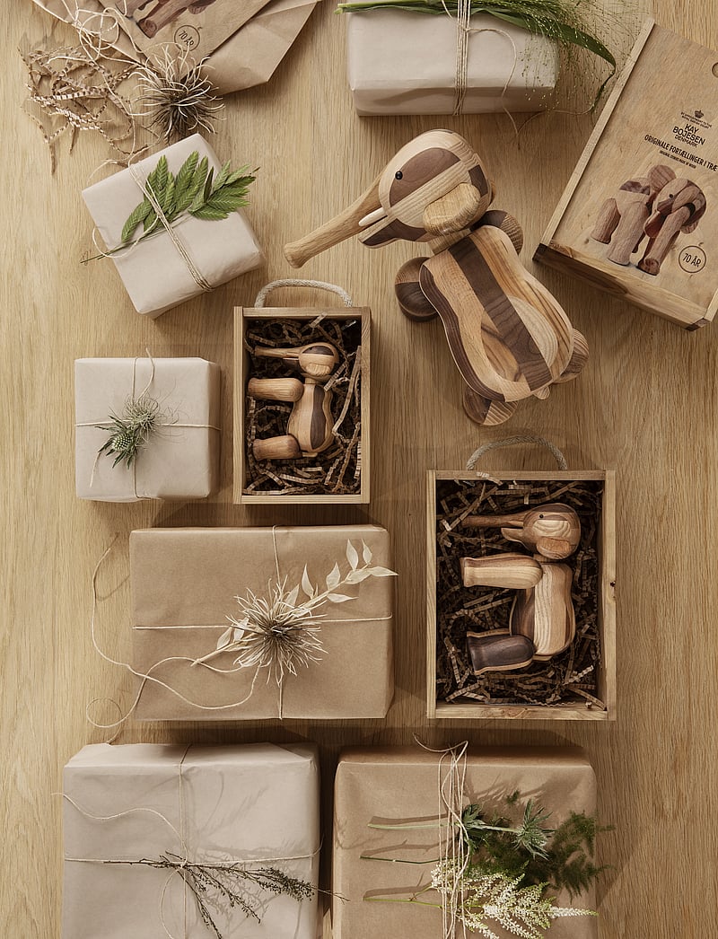 Kay Bojesen - Elefant Reworked jubilæum mini mix træ - træfigurer - mixed wood - 5