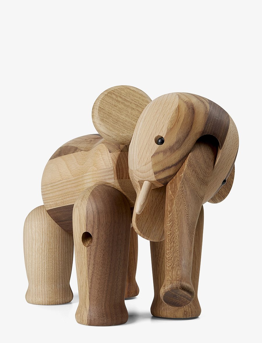 Kay Bojesen - Elefant Reworked jubilæum stor mix træ - træfigurer - mixed wood - 3