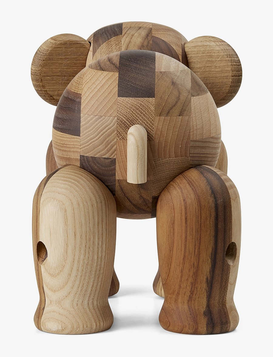 Kay Bojesen - Elefant Reworked jubilæum stor mix træ - træfigurer - mixed wood - 4
