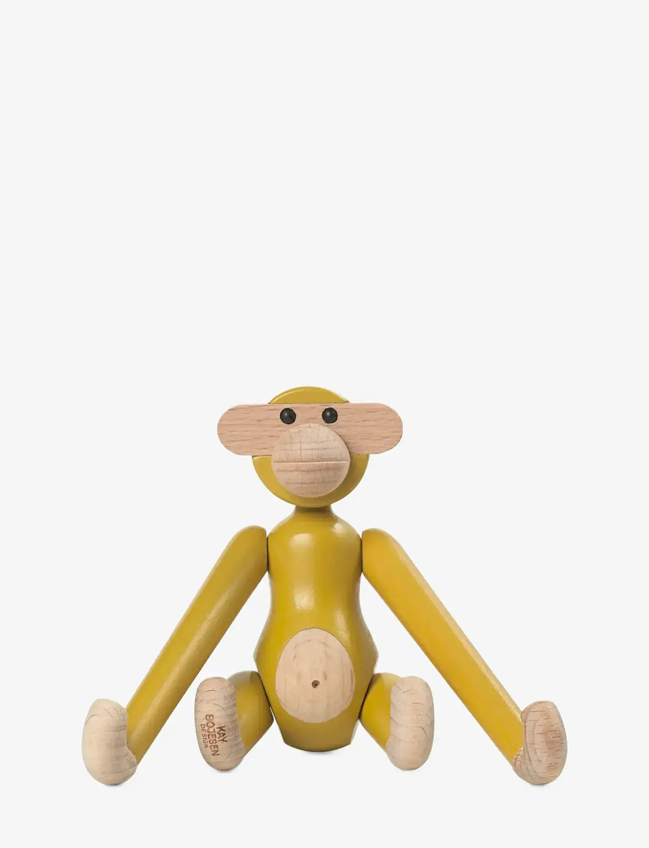 Kay Bojesen - Monkey mini vintage yellow - træfigurer - vintage yellow - 0