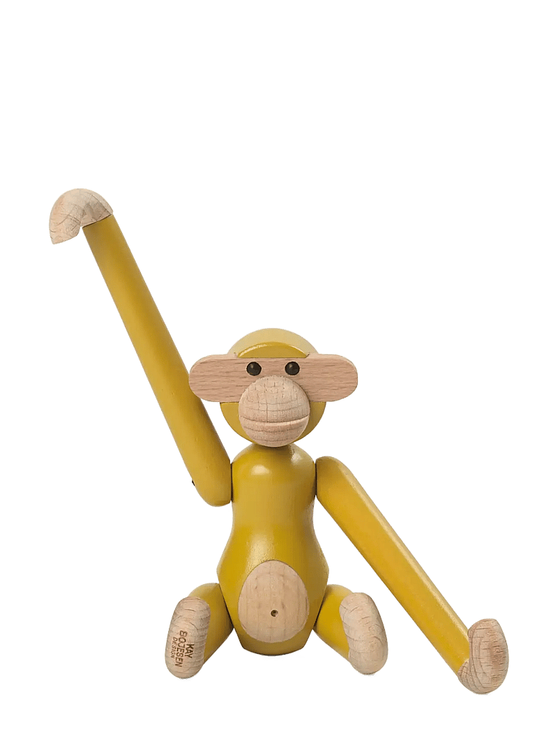 Kay Bojesen - Monkey mini vintage yellow - træfigurer - vintage yellow - 2