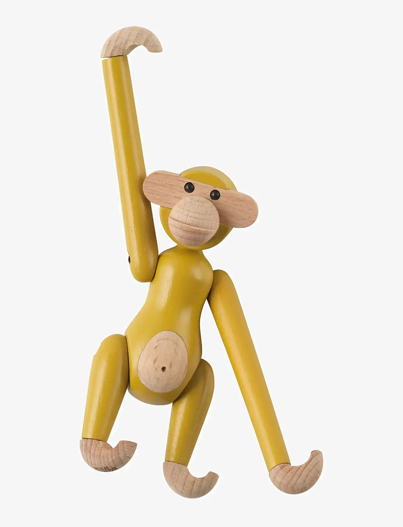Kay Bojesen - Monkey mini vintage yellow - træfigurer - vintage yellow - 4