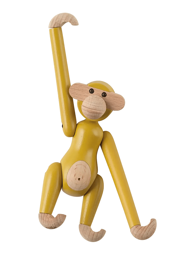 Kay Bojesen - Monkey mini vintage yellow - træfigurer - vintage yellow - 4