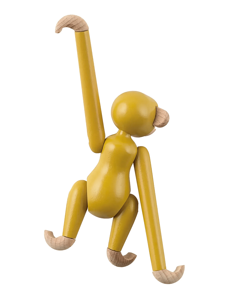 Kay Bojesen - Monkey mini vintage yellow - træfigurer - vintage yellow - 5