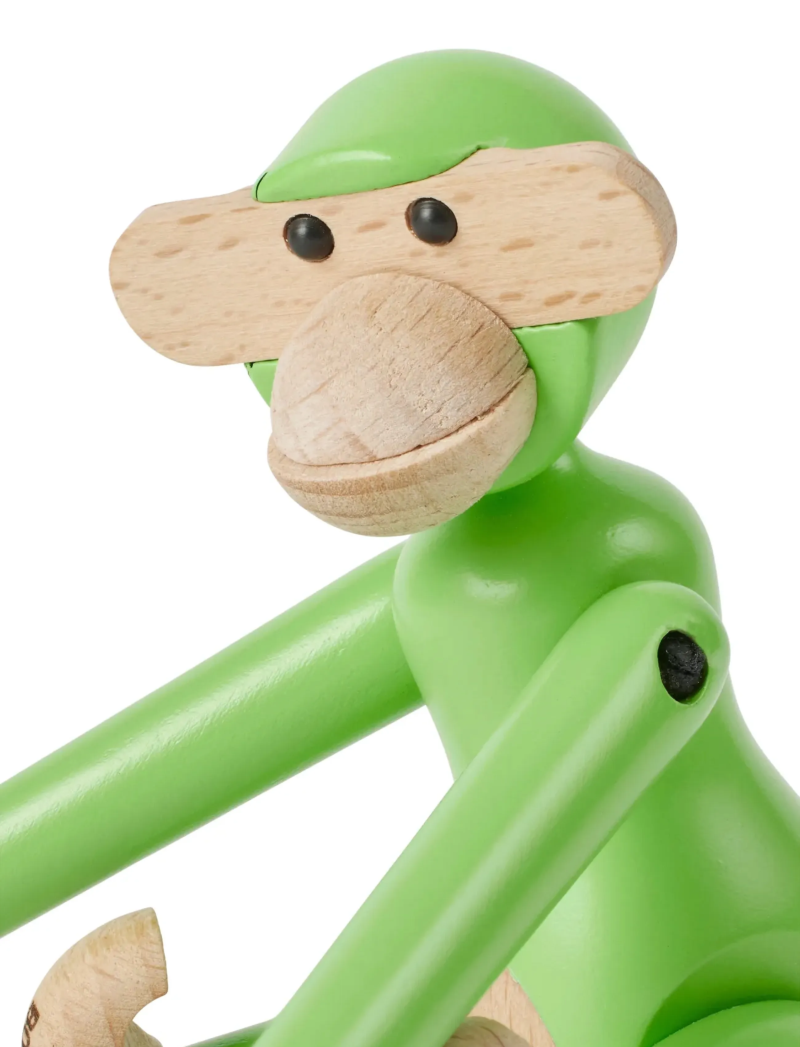 Kay Bojesen Monkey Mini Light Green (KBN39365) - Wooden figures