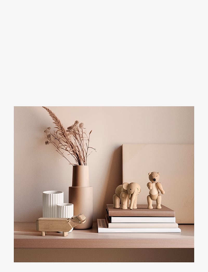 Kay Bojesen - Sampak liliput eg 3 stk. - træfigurer - oak - 2