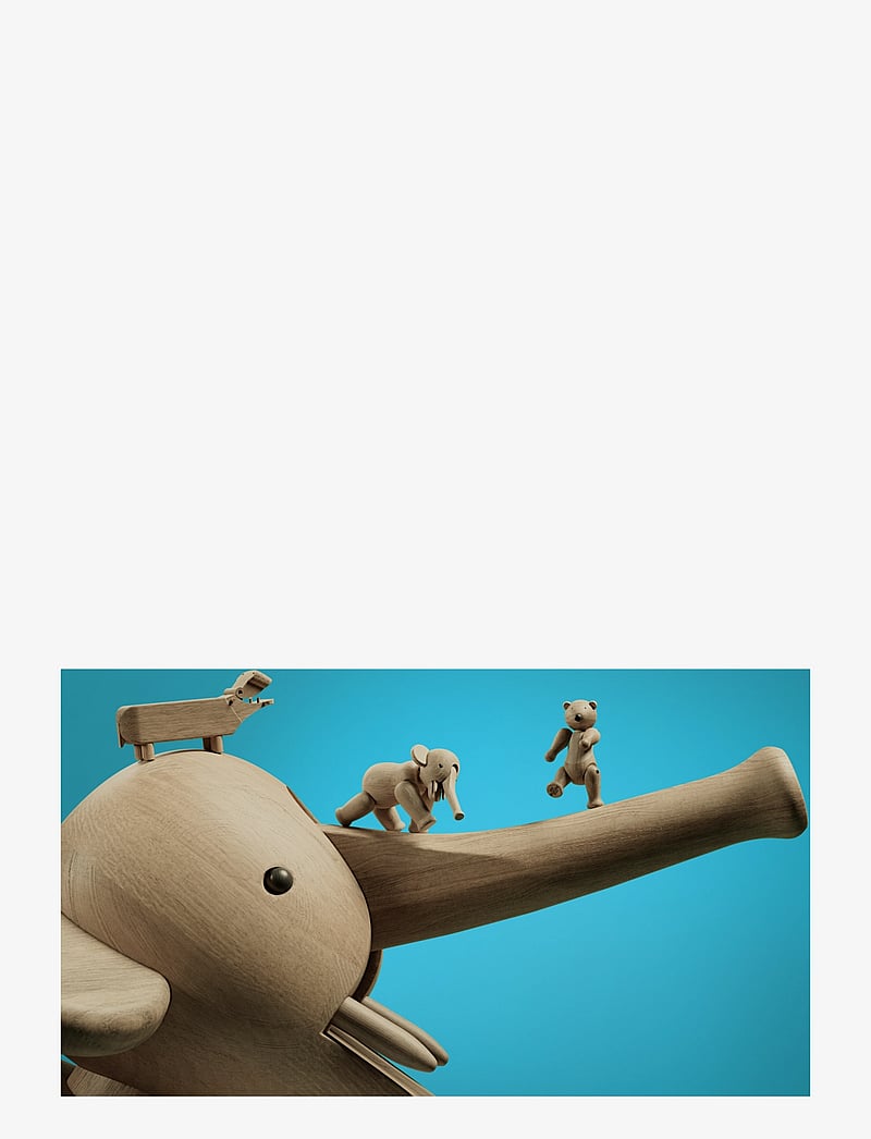 Kay Bojesen - Sampak liliput eg 3 stk. - træfigurer - oak - 3