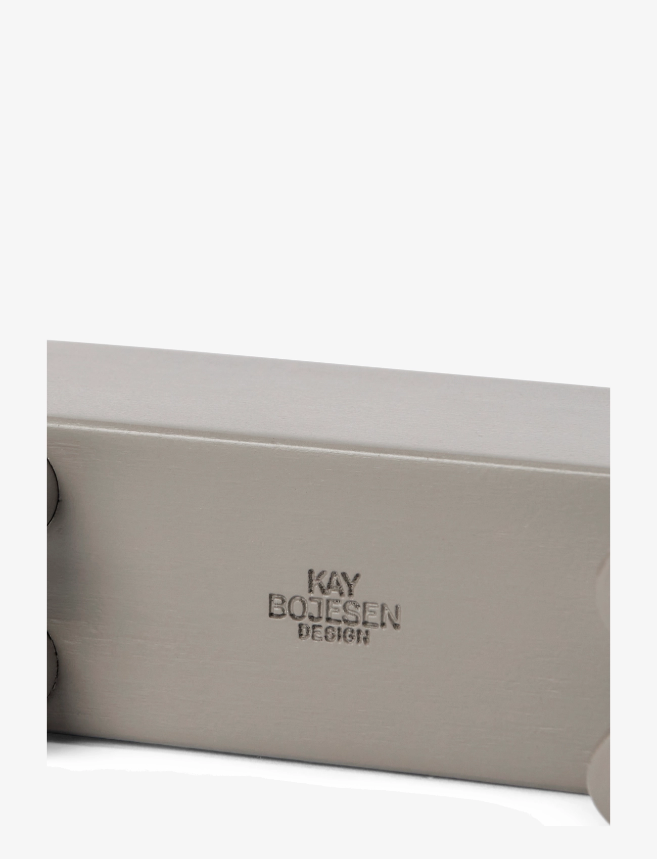 Kay Bojesen - Hippo liliput grey - medinės statulėlės - grey - 3