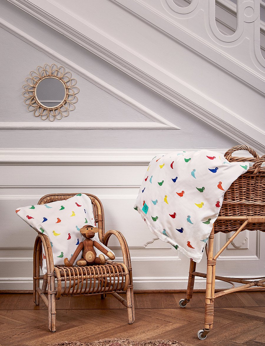 Kay Bojesen - Bed linen Songbird baby 70x100cm DK - parures de lit - multi - 0
