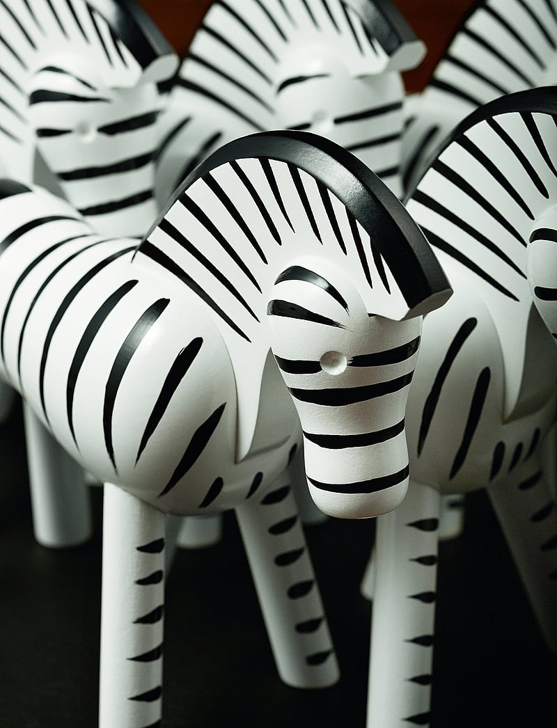 Kay Bojesen - Zebra - holzfiguren - black/white - 2
