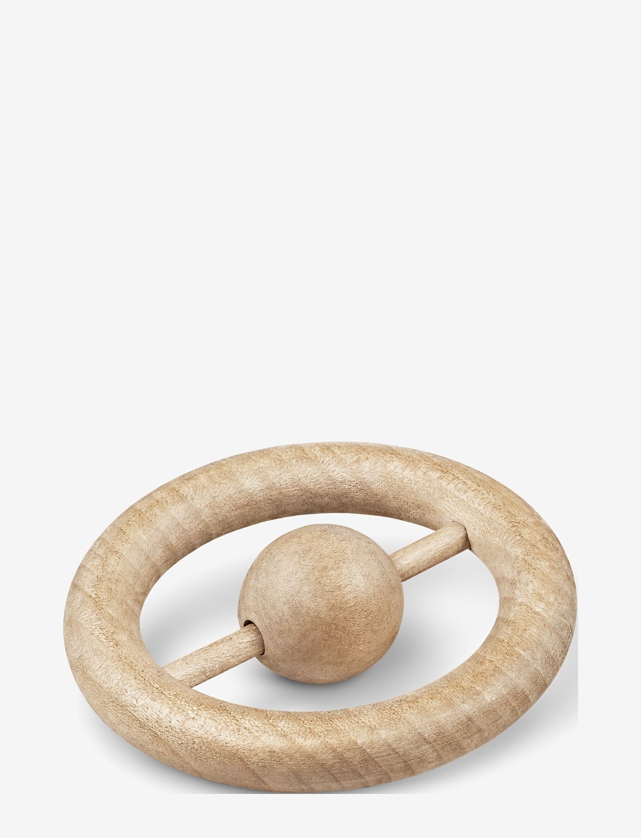 Kay Bojesen Rattle beech - Spielzeug - BEECH / beige