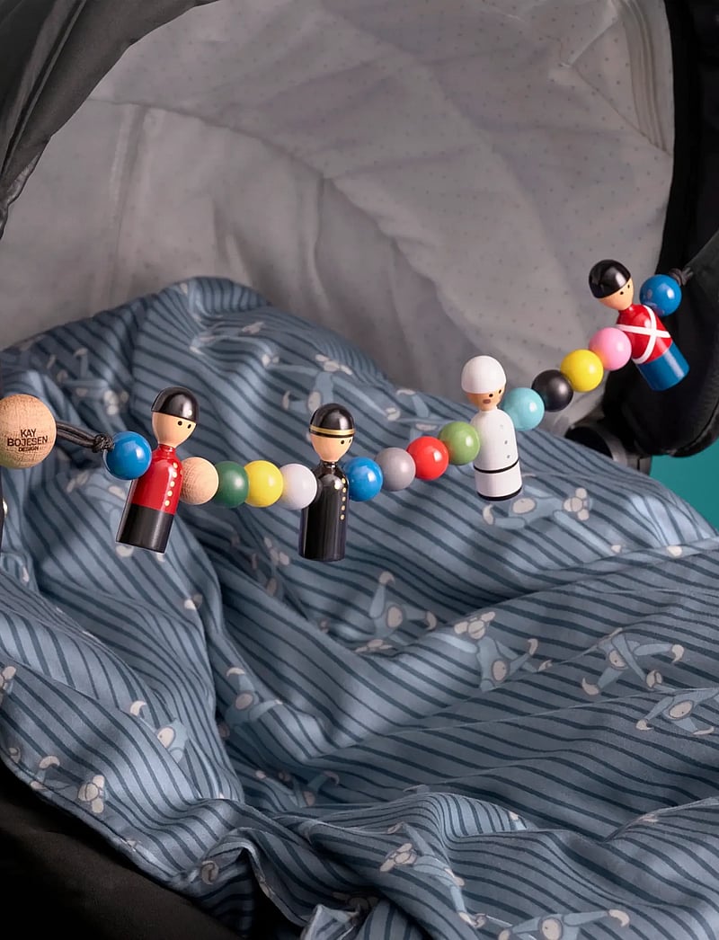 Kay Bojesen - Påslakanset Apa baby 70x100cm DK blå - köp efter pris - blue - 5