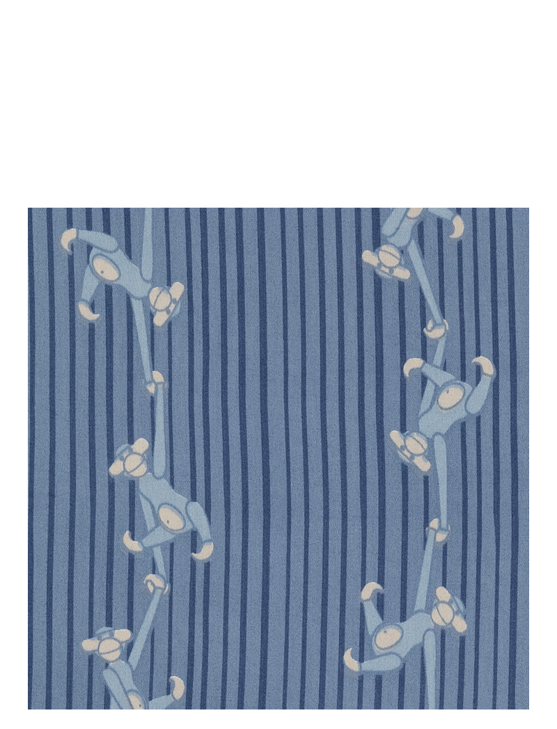 Kay Bojesen - Påslakanset Apa baby 70x100cm DK blå - köp efter pris - blue - 2