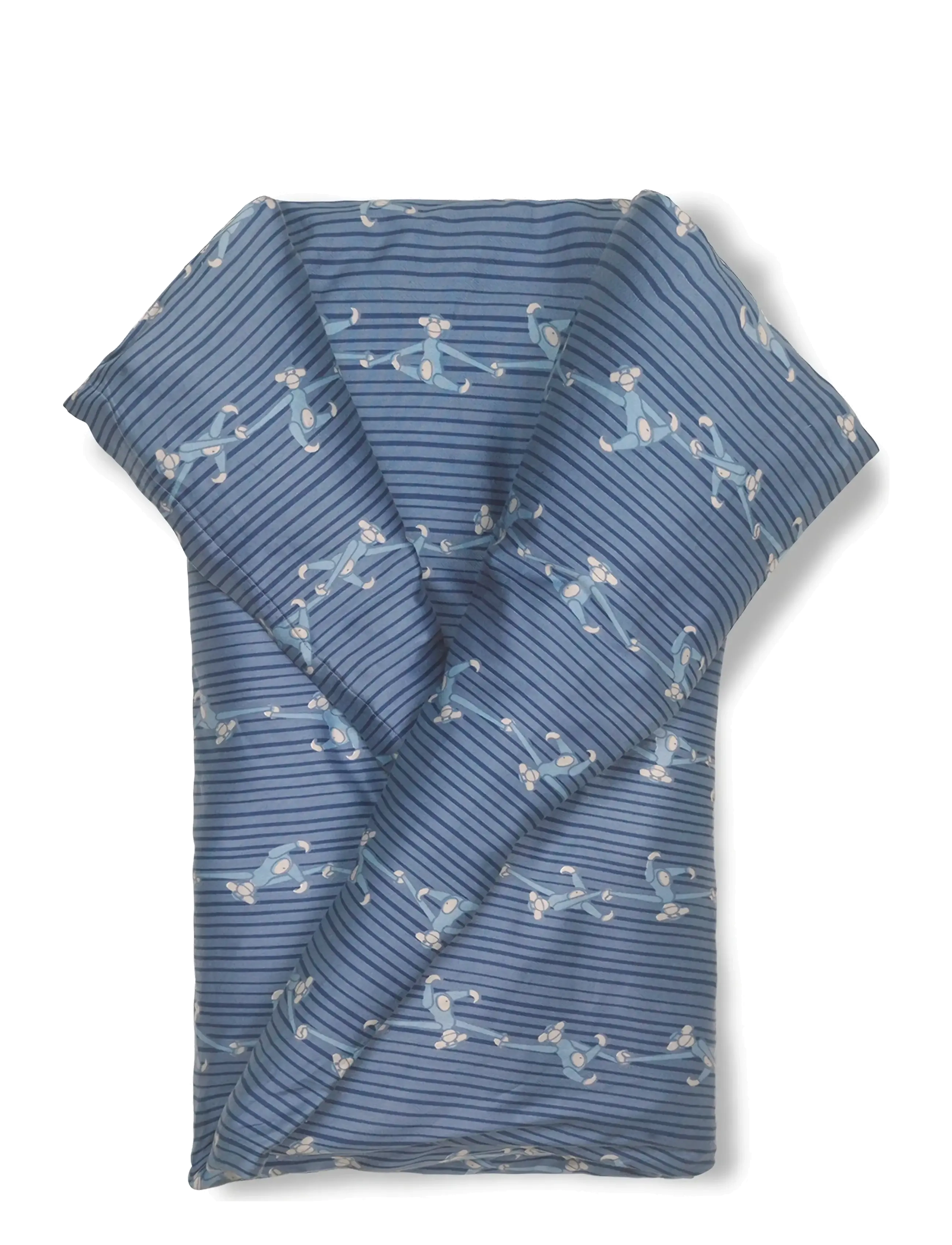 Kay Bojesen - Bed linen Monkey baby 70x100cm DK blue - bettwäsche-set - blue - 2
