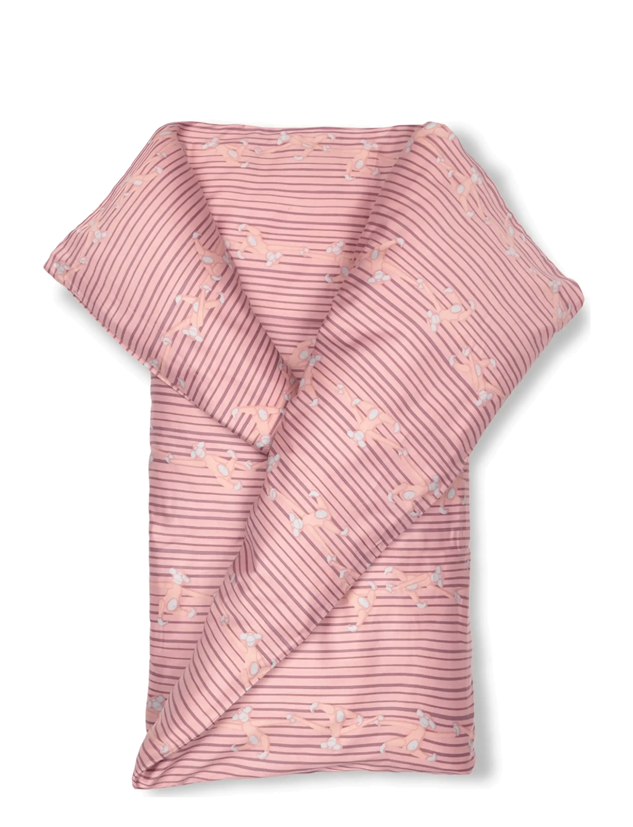 Kay Bojesen - Bed linen Monkey baby 70x100cm DK rose - komplety pościeli - rose - 2