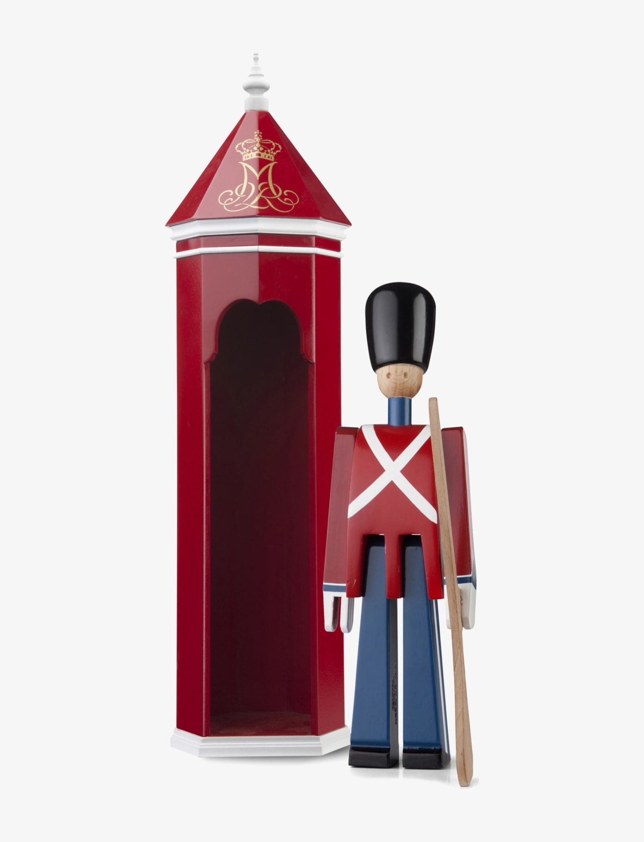 Kay Bojesen - Sentry box red/white - red/white - 2