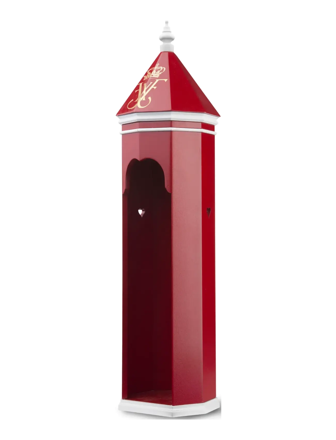 Kay Bojesen - Sentry box Frederik 10 H36 red/white - puidust kujud - red/white - 3