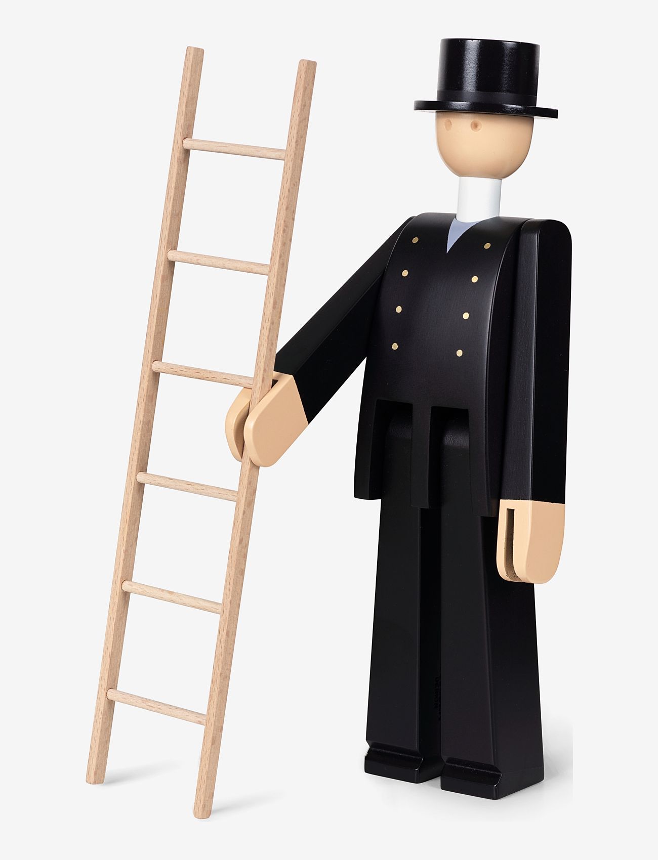 Kay Bojesen - Chimney sweeper - holzfiguren - black - 1