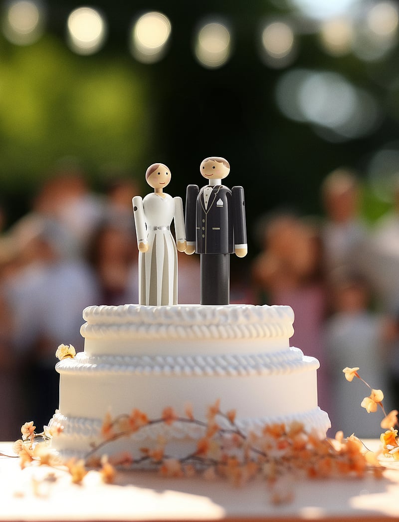 Kay Bojesen - Groom H12 cm blue/black/white - holzfiguren - blue/black/white - 0