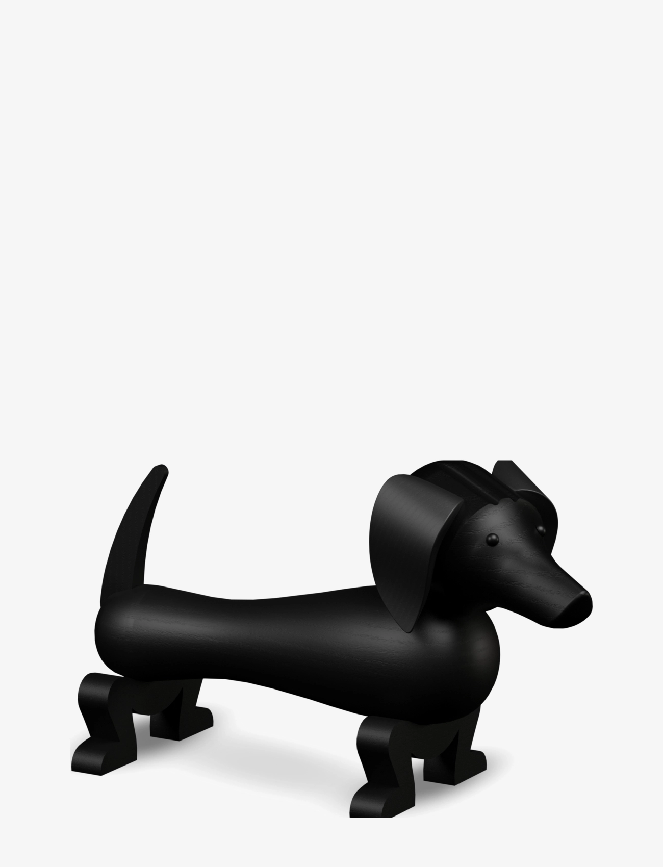 Kay Bojesen - Dog medium dark stained oak - nach preis einkaufen - dark stained oak - 1