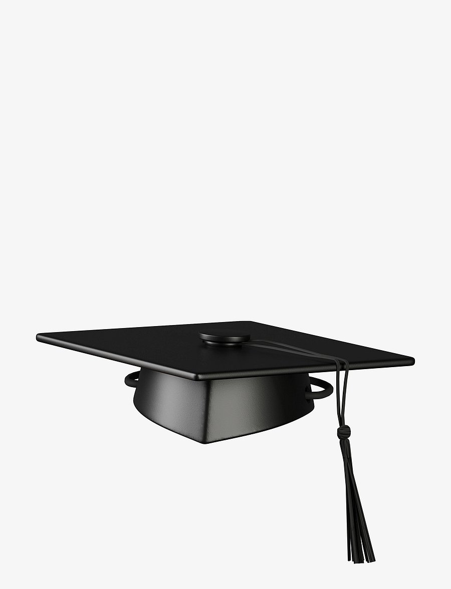 Kay Bojesen - Graduate hat black - wooden figures - black - 1