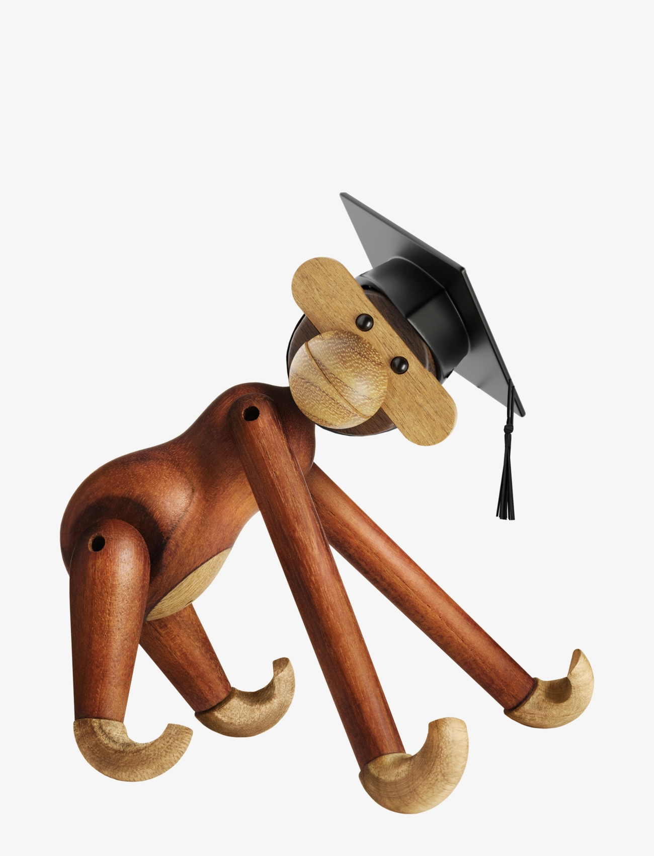 Kay Bojesen - Graduate hat black - wooden figures - black - 2