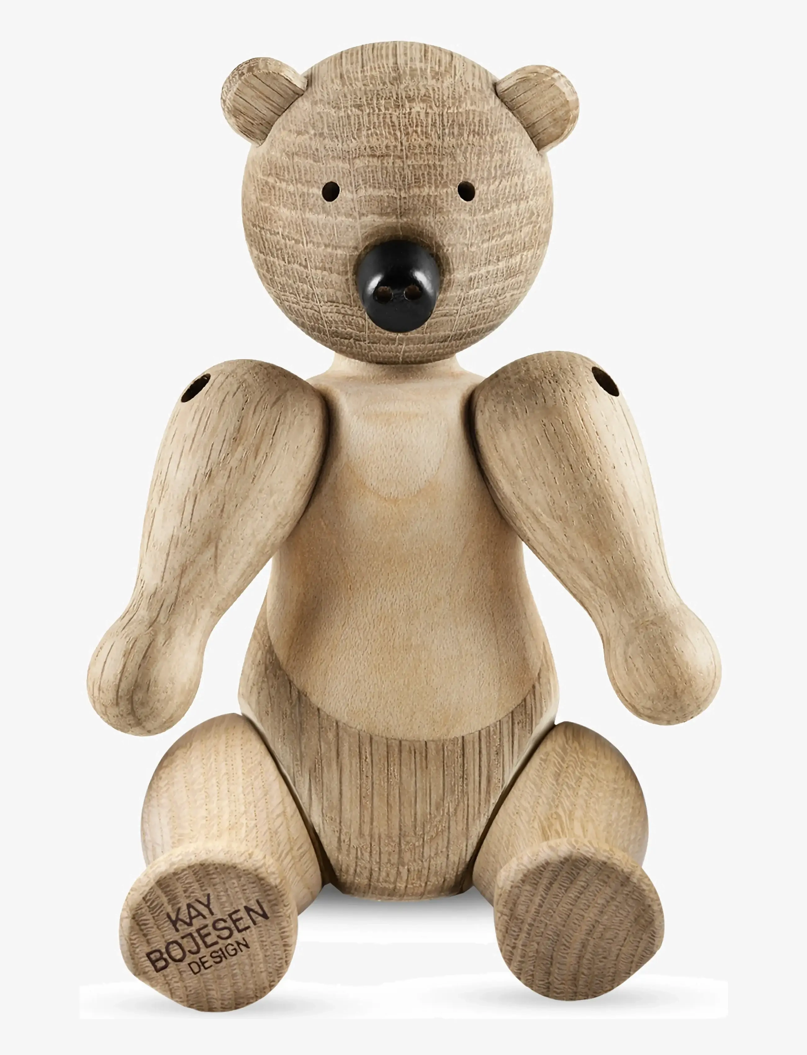 Kay Bojesen Bjørn Liliput Eg/Ahorn, 9.5 cm, Decorative Accessories-details, Beige - Wooden Figures, Homeware