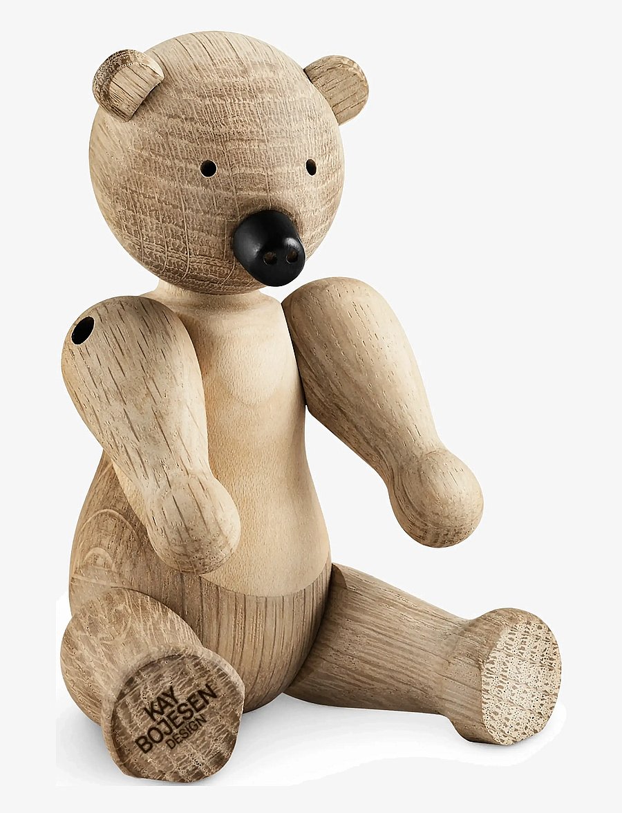 Kay Bojesen - Bjørn liliput eik/lønn - trefigurer - oak/maple - 1
