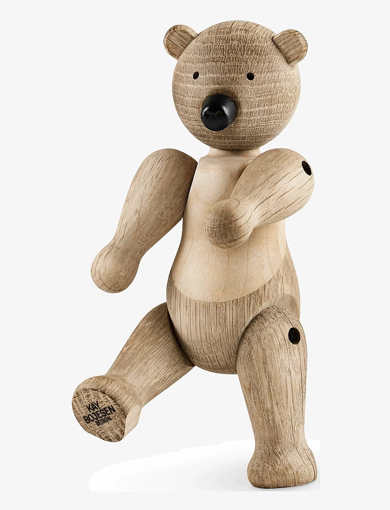 Kay Bojesen - Bjørn liliput eg/ahorn - træfigurer - oak/maple - 2