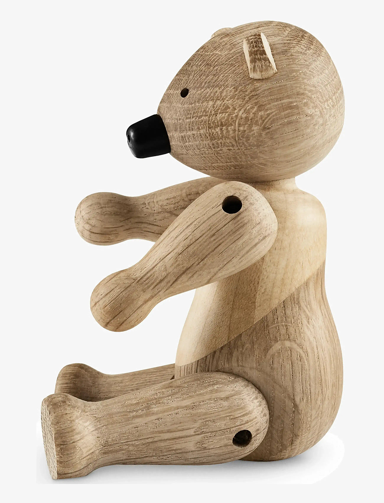 Kay Bojesen - Bjørn liliput eg/ahorn - træfigurer - oak/maple - 3