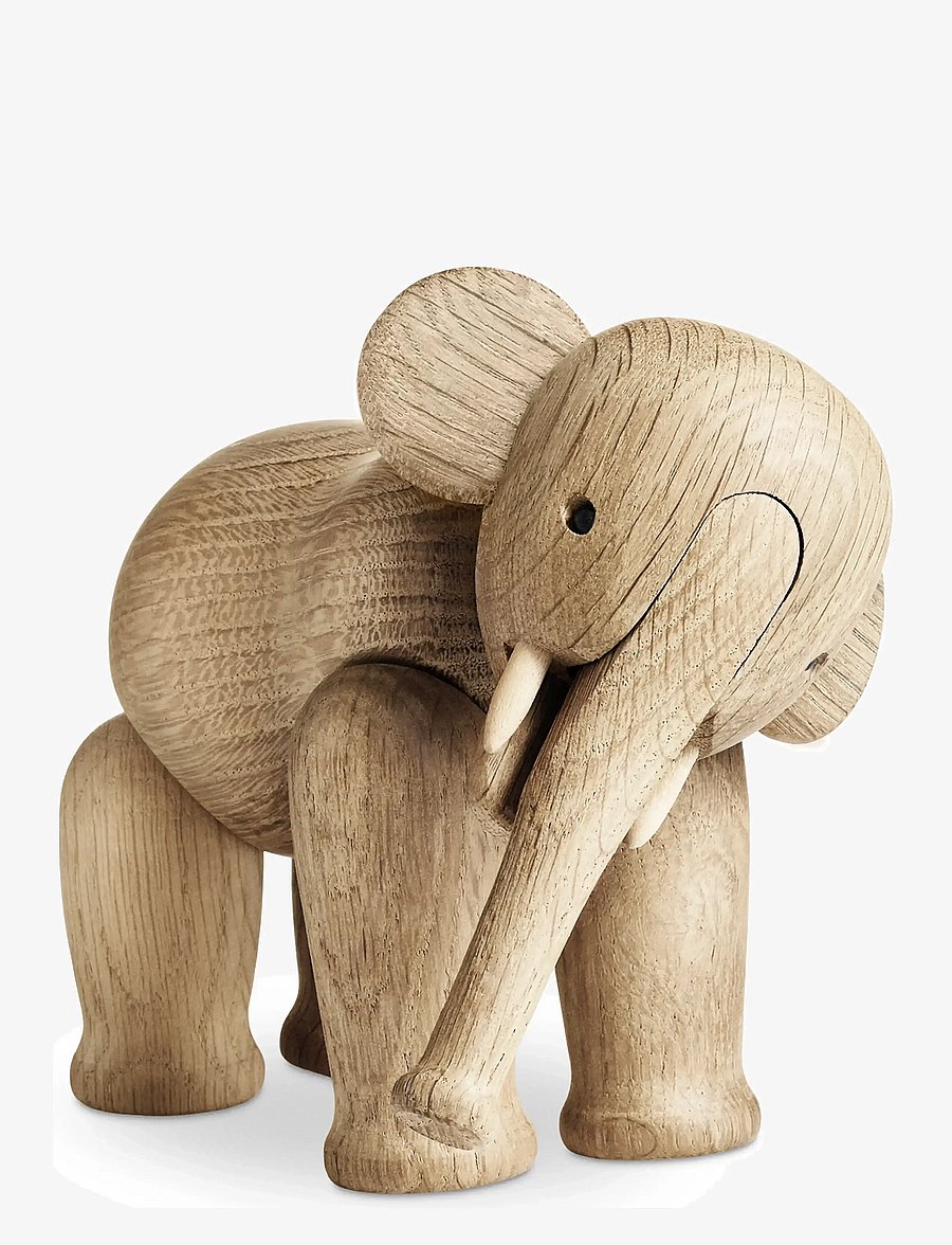 Kay Bojesen - Elephant liliput oak - drewniane figurki - oak - 0