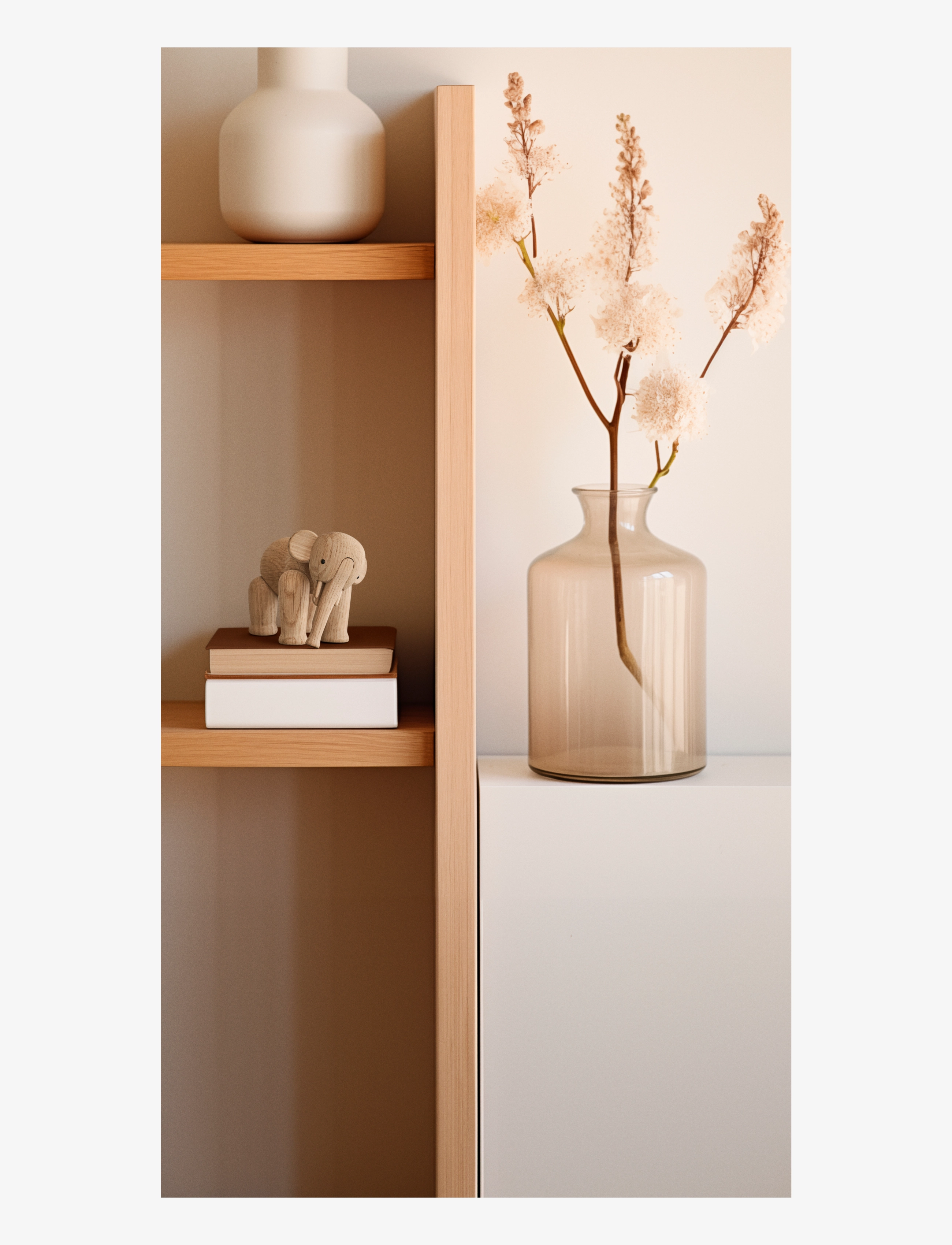 Kay Bojesen - Elephant liliput oak - drewniane figurki - oak - 5