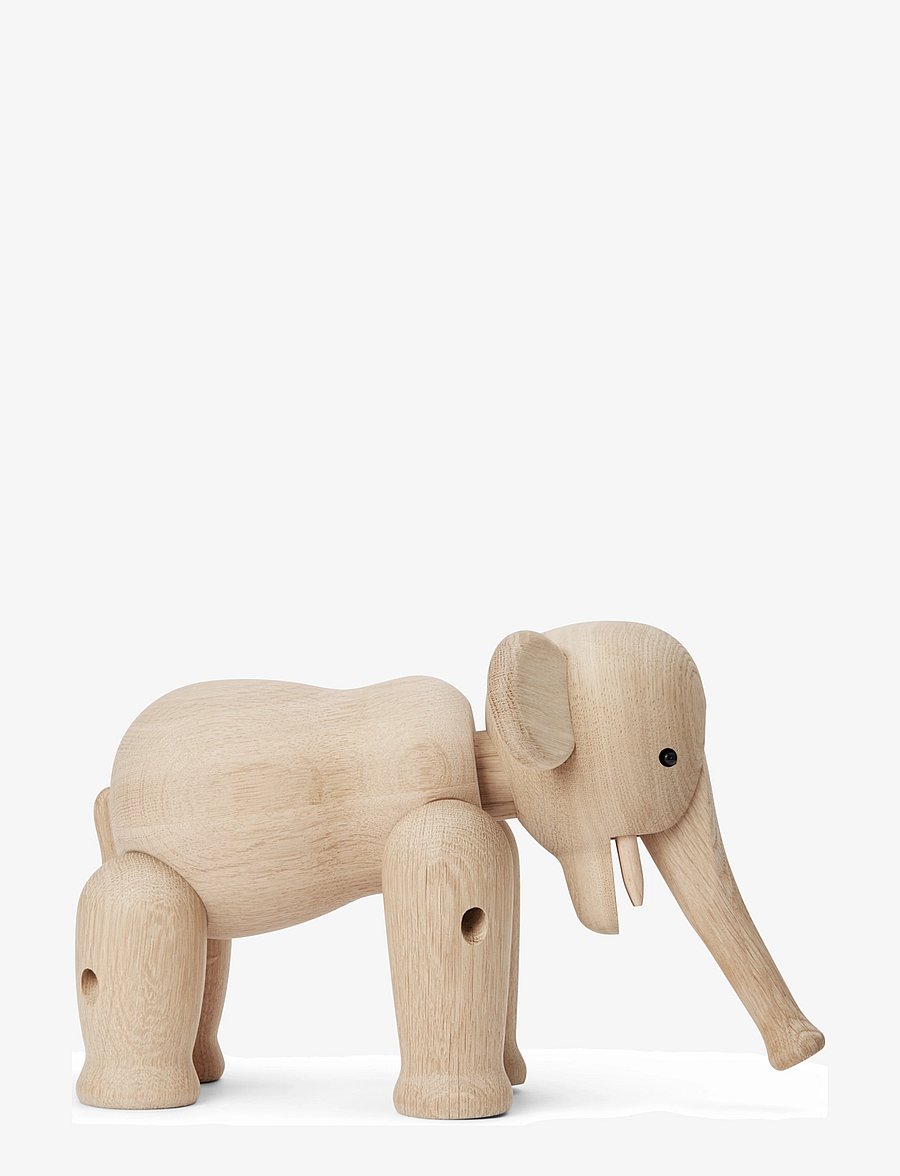 Kay Bojesen - Elefant stor ek - träfigurer - oak - 0