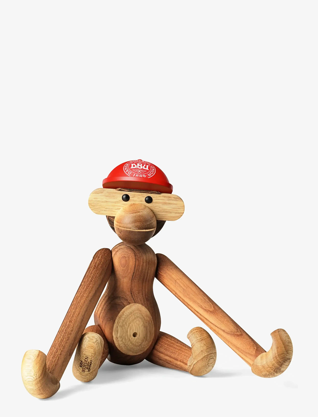 Kay Bojesen - Kasket x DBU lille rød - træfigurer - red - 1