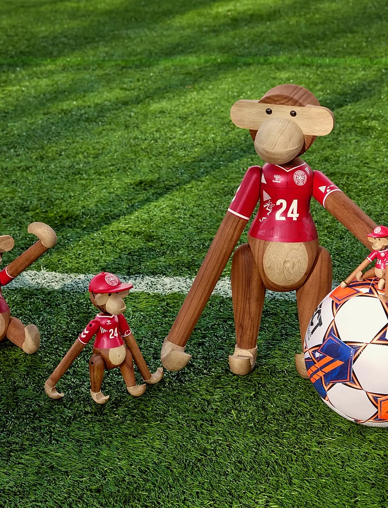 Kay Bojesen - Kasket x DBU lille rød - træfigurer - red - 4