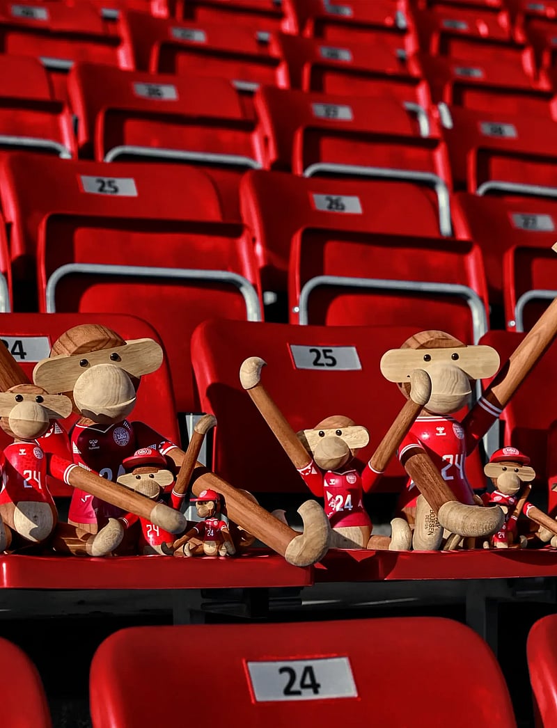 Kay Bojesen - Kasket x DBU lille rød - træfigurer - red - 5