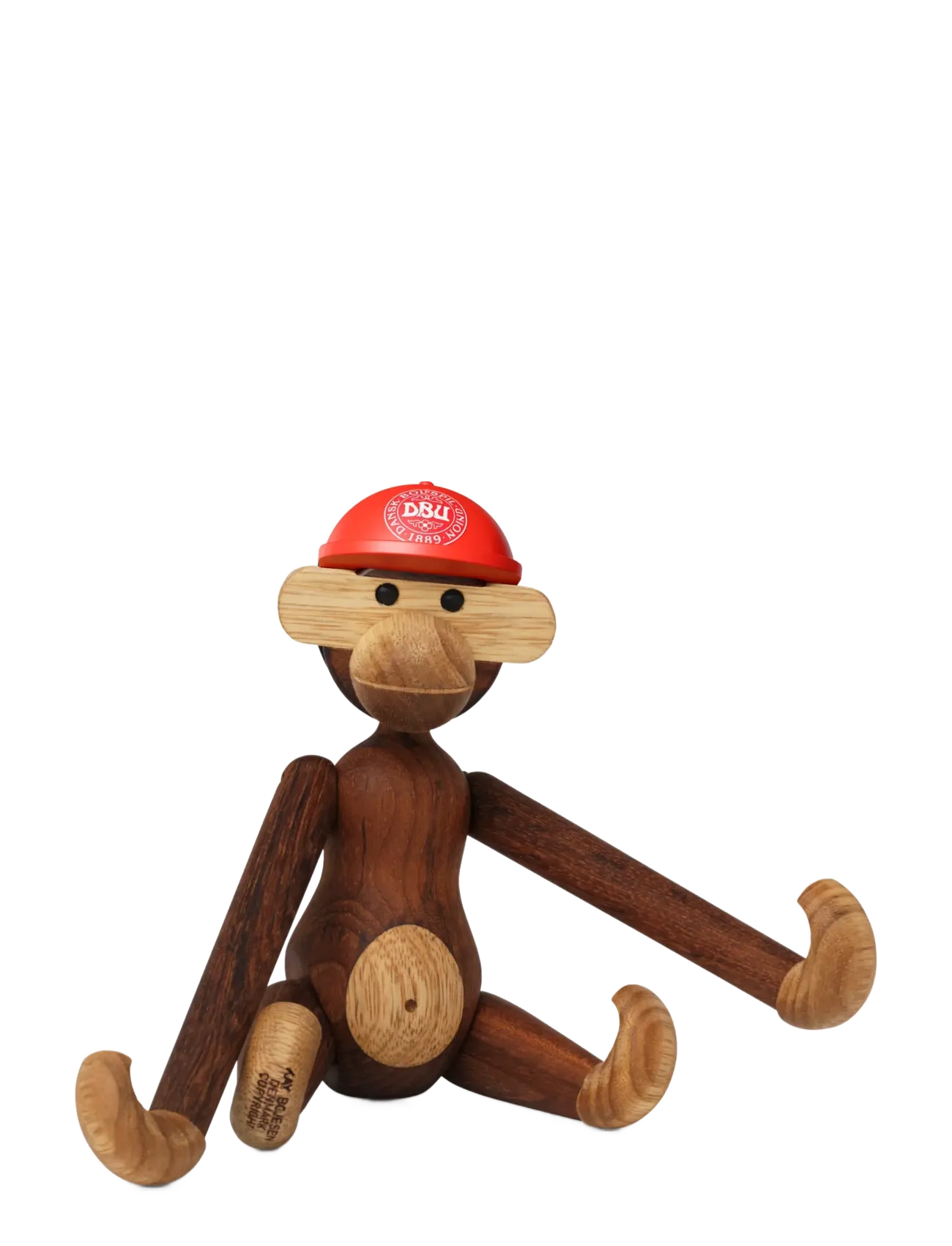 Kay Bojesen - Cap x DBU mini red - wooden figures - red - 2