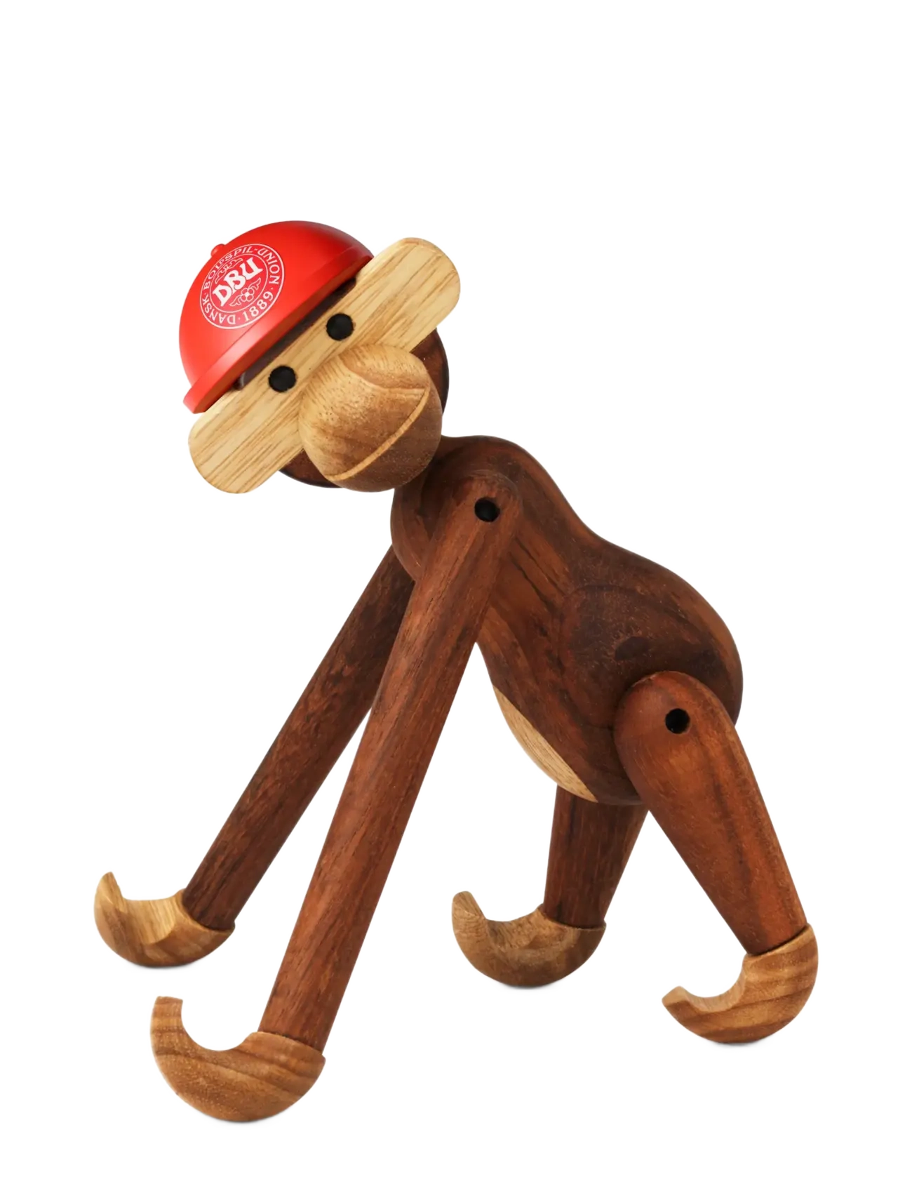 Kay Bojesen - Cap x DBU mini red - wooden figures - red - 3