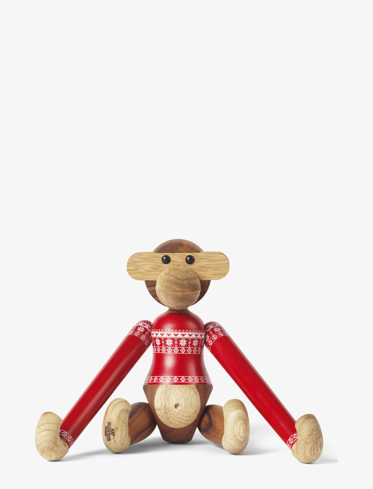 Kay Bojesen Apa Christmas Jumper 2024 liten teak/limba - Visa allt - TEAK/LIMBA / clear